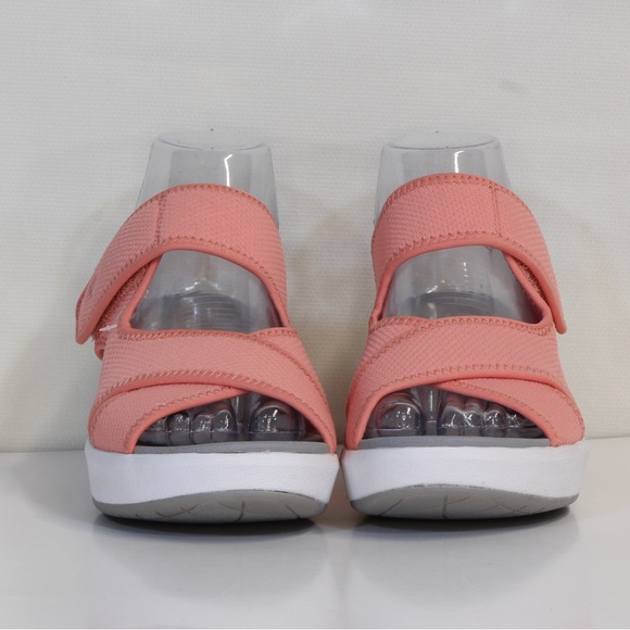 Cloudsteppers by Clarks Women's Coral Peach Step Cali Wave Wedge Sandals NWOT - Picture 3 of 9